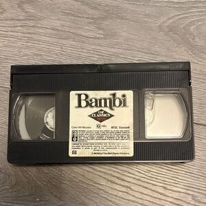 Bambi - Disney Classic black diamond edition VHS